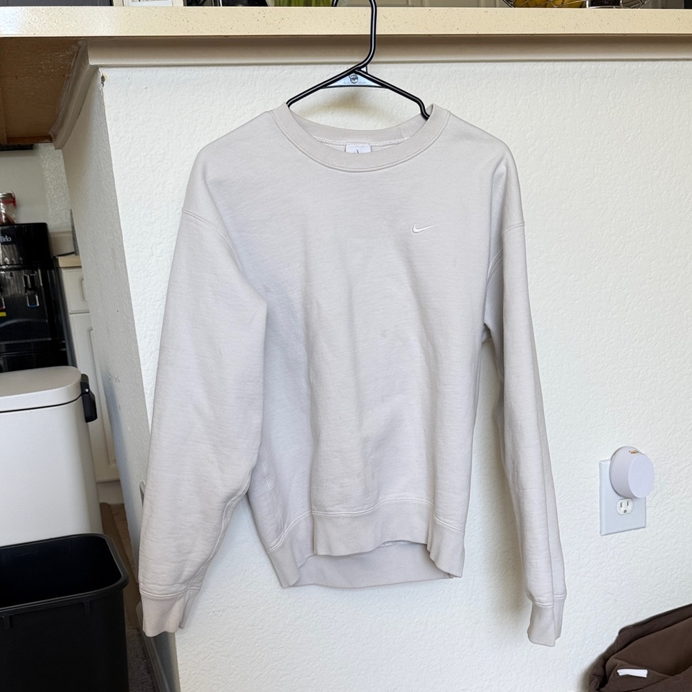 Nike Ivory Crewneck Sweatshirt